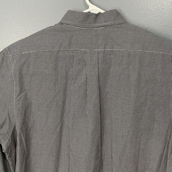 Polo Ralph‎ Lauren Casual Shirt Mens XL XLarge Button Down  Black Plaid w/ Pony - Picture 10 of 12